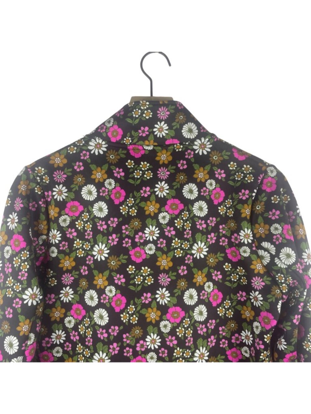 Smith & Quinn Womens Floral Full-Zip Jacket Medium Multicolor 70s floral retro - Picture 7 of 9